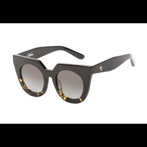 VALLEY EYEWEAR SPLEEN SUNGLASSES, GREAT CONDITION, BLACK TO TORTOISE COLORWAY